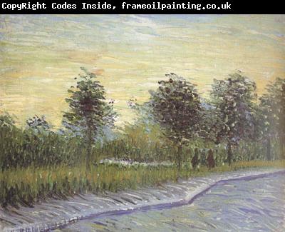 Vincent Van Gogh Lane in Voyer d'Argenson Park at Asnieres (nn04)